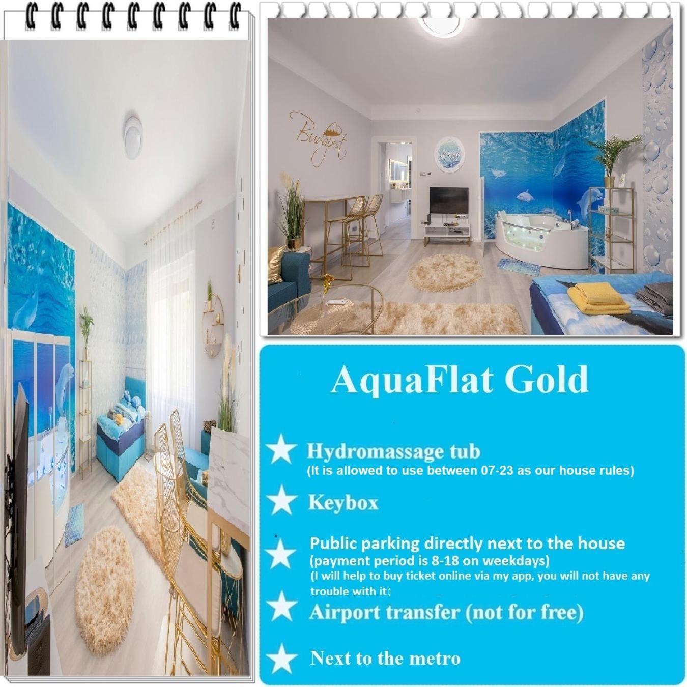 Aquaflat Gold Apartment Budapest Exterior photo